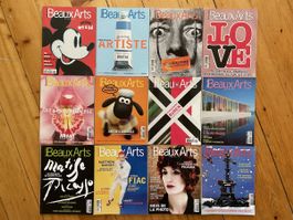 Magazines « Beaux Arts » 2002 + numéro spécial
